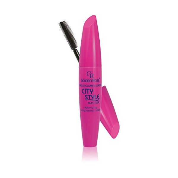 Golden Rose City Style Mascara, Mega Volume & Length by Golden Rose