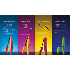 Golden Rose City Style Mascara, Mega Volume & Length by Golden Rose