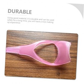 Mipcase 1 Ensemble Carte DEye-Liner Carte De Cils Bouclier De Cils Pochoir DEye-Liner Et Cils Sans Gâchis Garde De Mascara 