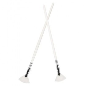 2 Pièces outil de peinture de mascara brosse éventail pour cils pinceaux maquillages secteur produits de beauté Provisions le