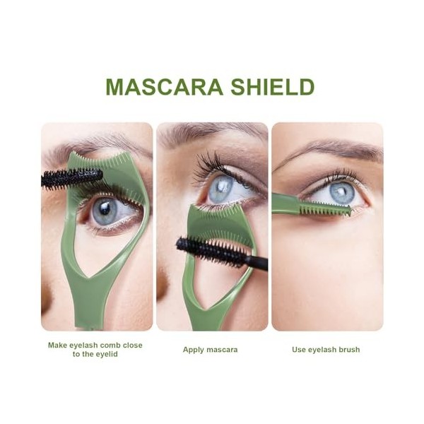 Beaupretty Cils Mascara Outil Mascara Applicateur Cils Guide Cils Peigne En Plastique Mascara Applicateur Guide En Plastique 