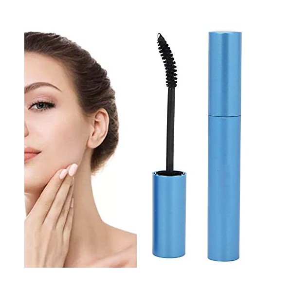 Mascara pour Cils, Mascara Fin et Plus Long pour Femme, Résistant aux Taches