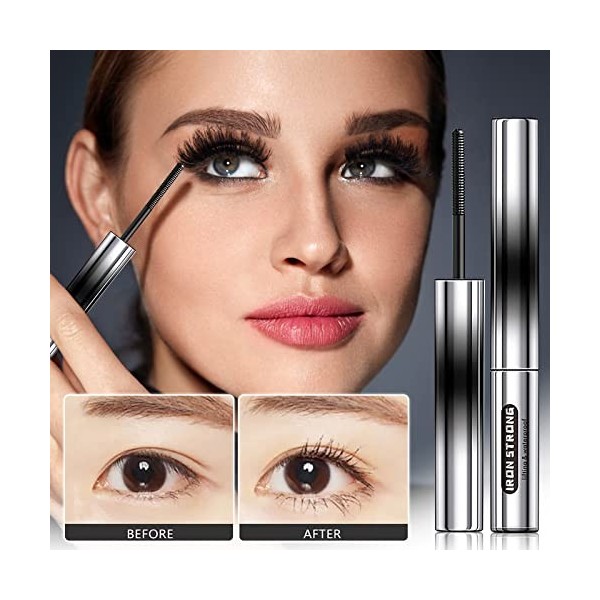 2PC Judy Doll Mascara, Judydoll Mascara, Judy Doll Iron Brush Mascara, 3D Curling Eyelash Iron Mascara, Judydoll Iron Mascara