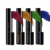 MKNZOME Mascara Coloré, 4 Couleurs Mascara Waterproof Mascara Volume et Longueur Longue Tenue, Sans Bavure, Volumineux, Parfa