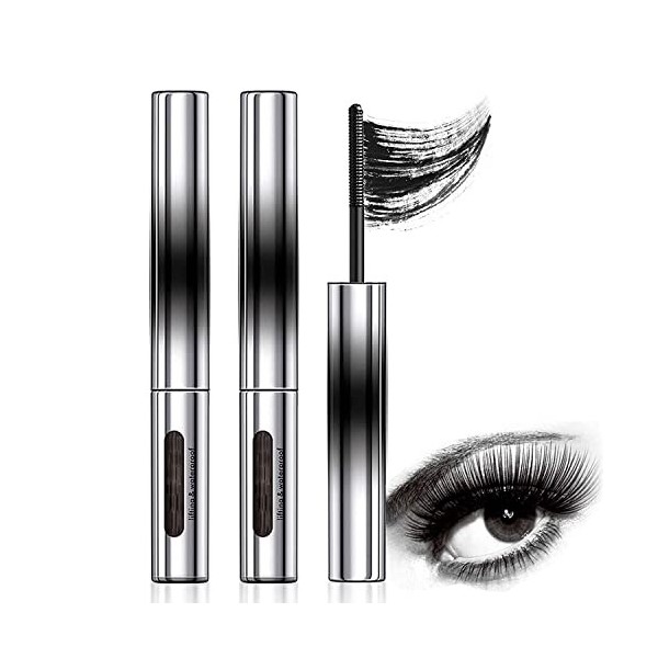 Bristleless Mascara - Bristleless Metal Mascara | Bristle Less Metal Mascara | Mascara Black Volume And Length | Waterproof A