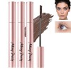 3-Second Styling Lengthening And Curling Mascara, 3D Curling Eyelash Iron Mascara, Iron Brush Mascara Waterproof, Fine Brush 