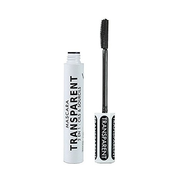 Mascara Transparent, 2 en 1, Cils et Sourcils, 13 ML