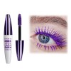 5D Spectacular Volume Silk Fibre Mascara Thick Long Lashes Waterproof 05 PURPLE 