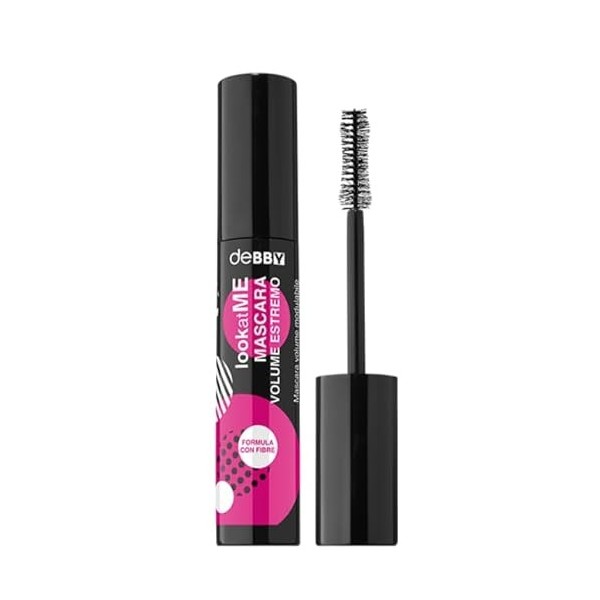 Debby Look at Me Mascara Volume Extrême Couleur Noir, 1 pièce