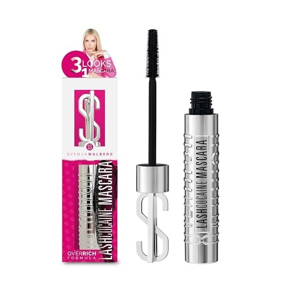 LASHCOCAINE OVERRICH MASCARA - NOUVELLE TECHNOLOGIE 3LOOKS - Mascara favorisant la pousse naturelle des cils - TRENDING BLACK