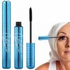 Oyria Mascara Prime Lash pour Femmes âgées Mascara Dense en Fibres Naturelles Mascara allongeant et volumateur Mascara Effet 