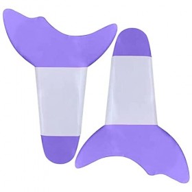 2 PCS Applicateur de Bouclier de Cils Mascara, Coussin à Outils de Garde auxiliaires de Cils, Silicone Mascara protège-Gard