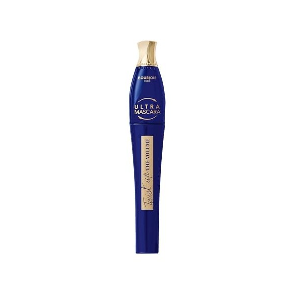 Mascara Bourjois Twist Up The Volume Blue, brosse transformable 2-en-1 pour du volume et de la longueur, tenue jusqu’à 24 h, 