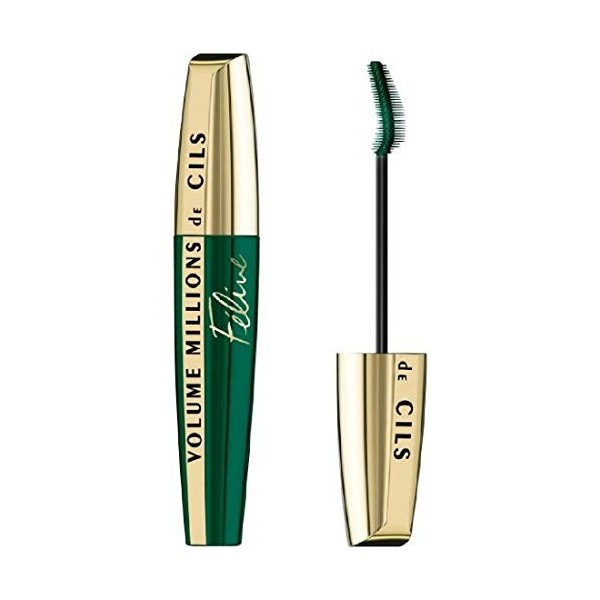 LOréal Paris - Mascara Volume - Millions de Cils Féline - Couleur : Noir - 9,2 ml