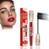 Yanquina Mascara, 4d Waterproof and Sweat Proof Mascara, Yanqina Super Long Mascara,Super Long Luxurious Mascara, Stereo Leng