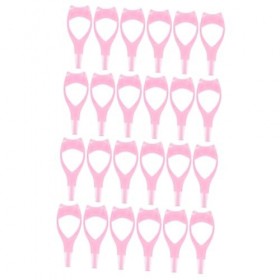minkissy 24 Pièces Aide Aux Cils Bouclier De Cils Inférieur Moule Sirène Pochoir Sirène Moule Sirène Outil DAssistance Aux C