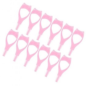 minkissy 24 Pièces Aide Aux Cils Bouclier De Cils Inférieur Moule Sirène Pochoir Sirène Moule Sirène Outil DAssistance Aux C