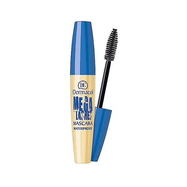 Dermacol Mega Lashes Waterproof Mascara Noir 12,5 ml