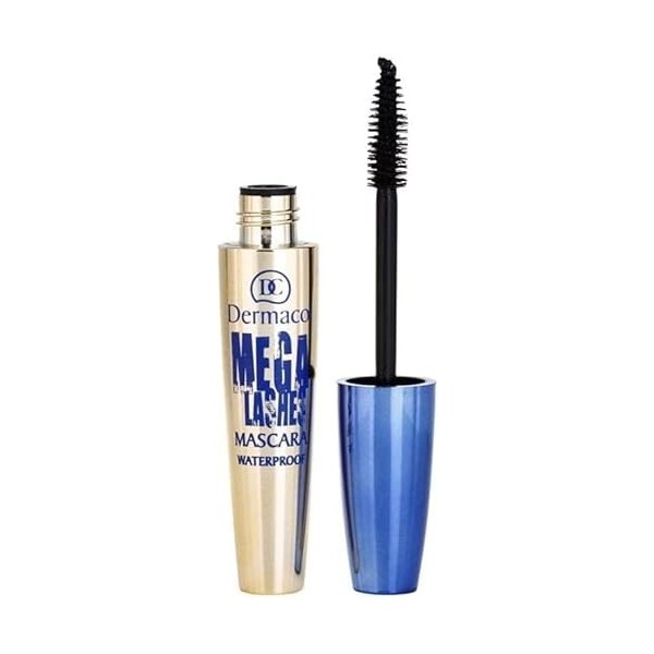 Dermacol Mega Lashes Waterproof Mascara Noir 12,5 ml