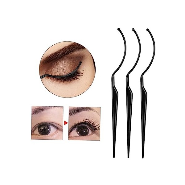 Angoily 9 Pièces Outils De Mascara Pour Cils Porte-faux-cils Dextension De Cils Affichage Des Cils Applicateur De Mascara Ac