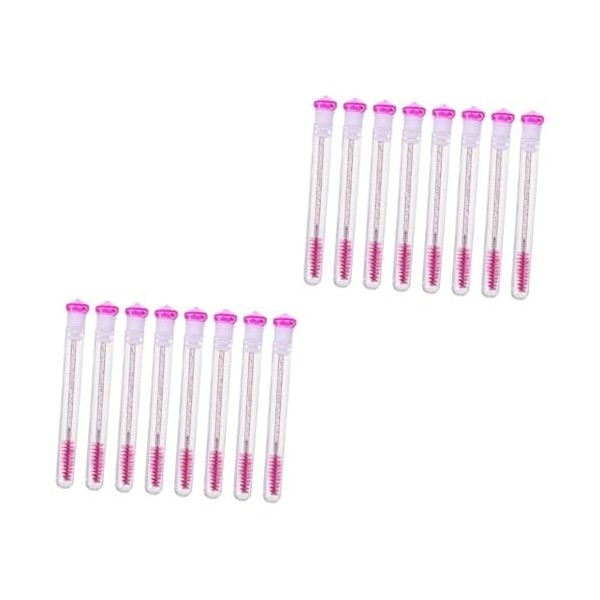 Angoily 16 Pièces Brosse À Mascara Diamant Outils Pour Cils Récipient De Maquillage De Mascara En Cristal Outil De Strass Con