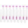 Angoily 16 Pièces Brosse À Mascara Diamant Outils Pour Cils Récipient De Maquillage De Mascara En Cristal Outil De Strass Con