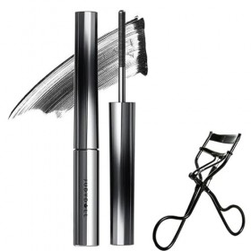 Olivia Blaire Iron Wand Mascara, mascara à tige métallique, mascara 3D à cils recourbés, non agglomérant, résistant à leau, 