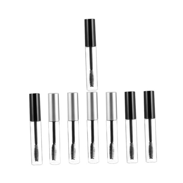 Housoutil 8 Pièces vide mini tube de mascara bouteille de mascara bouteille plastique bouteille en plastique bouteilles recha