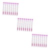 Ipetboom 16 Pièces Brosse mascara diamant bouteilles deye-liner brosse à cils brosse à sourcils tube de cils applicateur de 