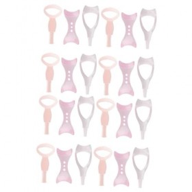 POPETPOP 24 Pièces aide aux cils outil de maquillage outil pour cils pochoir eye-liner kit mascara shield et eyeliner se réco