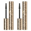 LOréal Paris - Mascara Volume Panoramique - Sans Paquet - Panorama Volume Millions de Cils - Noir - Lot de 2