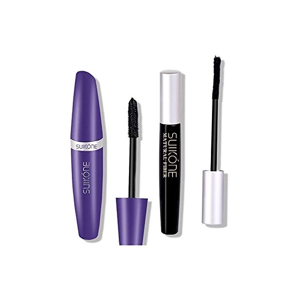 WXJ 12ml Mascara 4d Fibre de Soie de Cils de Cils de Maquillage allongement de Curling Oeil Cils rallonges Volume Noir Volume