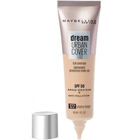 Maybelline New York - Perfecteur de Teint - Protection Anti-UV & Anti-Pollution - Dream Urban Cover - Teinte : Beige Crème 1