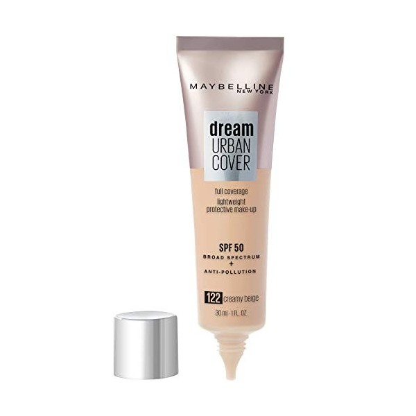 Maybelline New York - Perfecteur de Teint - Protection Anti-UV & Anti-Pollution - Dream Urban Cover - Teinte : Beige Crème 1