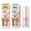 FINEVERNEK 2PCS Fondation Liquide, Fond de Teint Changeant de Couleur-Base de Maquillage Liquide Foundation Etanche Correcteu