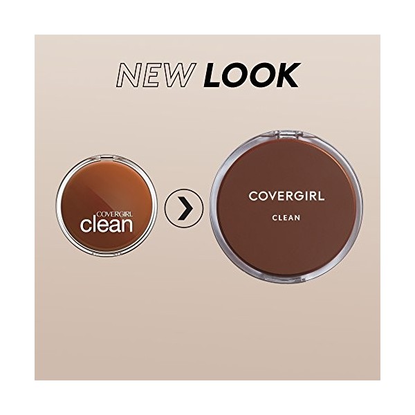 CoverGirl Clean Pressed Powder Soft Honey W 155, 0.39 Ounce Pan by CoverGirl