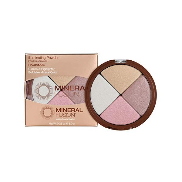 Mineral Fusion Natural Brands Illuminating Powder, Radiance, 0.28 Ounce by Mineral Fusion Natural Brands