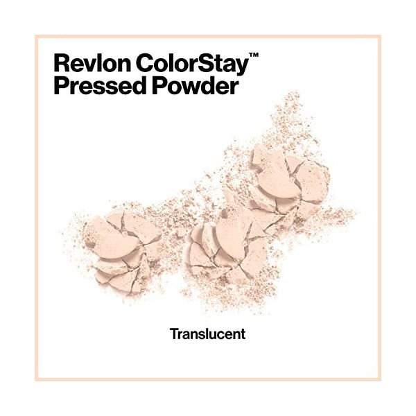 Revlon ColorStay Pressed Powder, Poudre de finition translucide, 8.4g