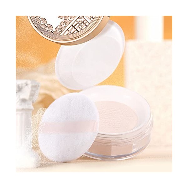 Translucide Bio Poudre de translucide Maquillage de finition Poudre de libre Flash Friendly Fond de teint en poudre transluci