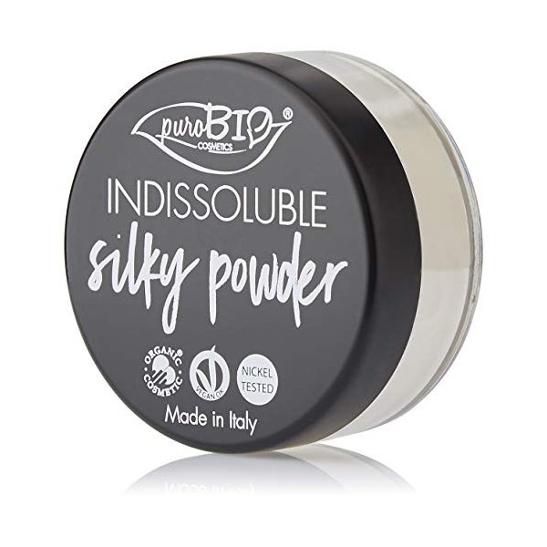 PuroBio Indissoluble Soyeux Poudre poudre velouté Visage 8 g