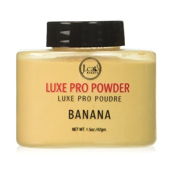 J. CAT BEAUTY Luxe Pro Powder - Banana