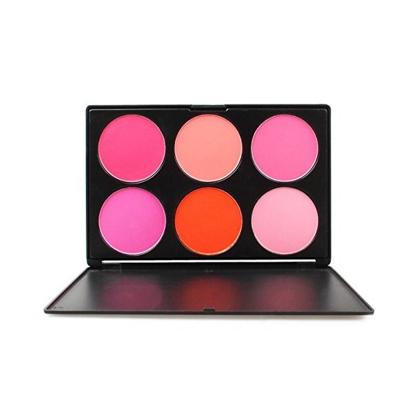 FantasyDay® 6 Couleurs Palette de Maquillage Blush Fard à Joues Poudre Cosmétique Set - Convient Parfaitement pour une Utilis