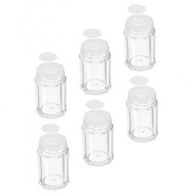 POPETPOP 12 Pièces Flacon De Poudre Libre Bouteille En Plastique Récipient à Poudre Distributeur De Bouteilles De Poudre En V