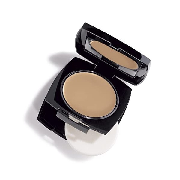 Avon True Flawless Crème à poudre Compact 3 en 1 Correcteur de teint et poudre dalbâtre Technologie True Blue IQ Colour