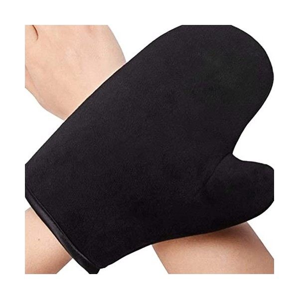 Rachlicy Tanning Mitt 3 pièces Tan Mitt Self Tanning mit Tanner Lotion applicateur Gant Double Face souilable Doux Tanning Mi