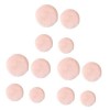 12 Pièces Houppette à Gâteau Bouffée De Corps De Coton Pour Le Visage Bouffée Faciale Bouffée De Maquillage Cosmétique Affron