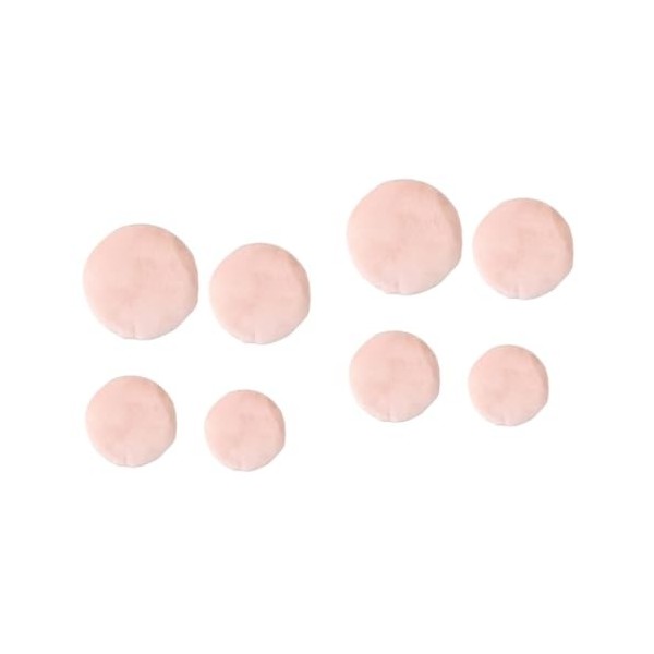 12 Pièces Houppette à Gâteau Bouffée De Corps De Coton Pour Le Visage Bouffée Faciale Bouffée De Maquillage Cosmétique Affron