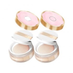 La Poudre Fixatrice Translucide, La Poudre Contrôlant Le Sébum Et La Poudre Fine Mate Créent Un Aspect Naturel Size : 2PCS 0