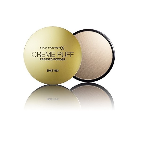 3 x Max Factor, Creme Puff Face Powder 21g, 55 Candle Glow by Max Factor