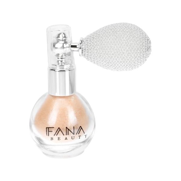 DOITOOL 2 Pièces pulvérisation de paillettes spray de reflets pailletés poudre scintillante pour le visage le fard à paupière